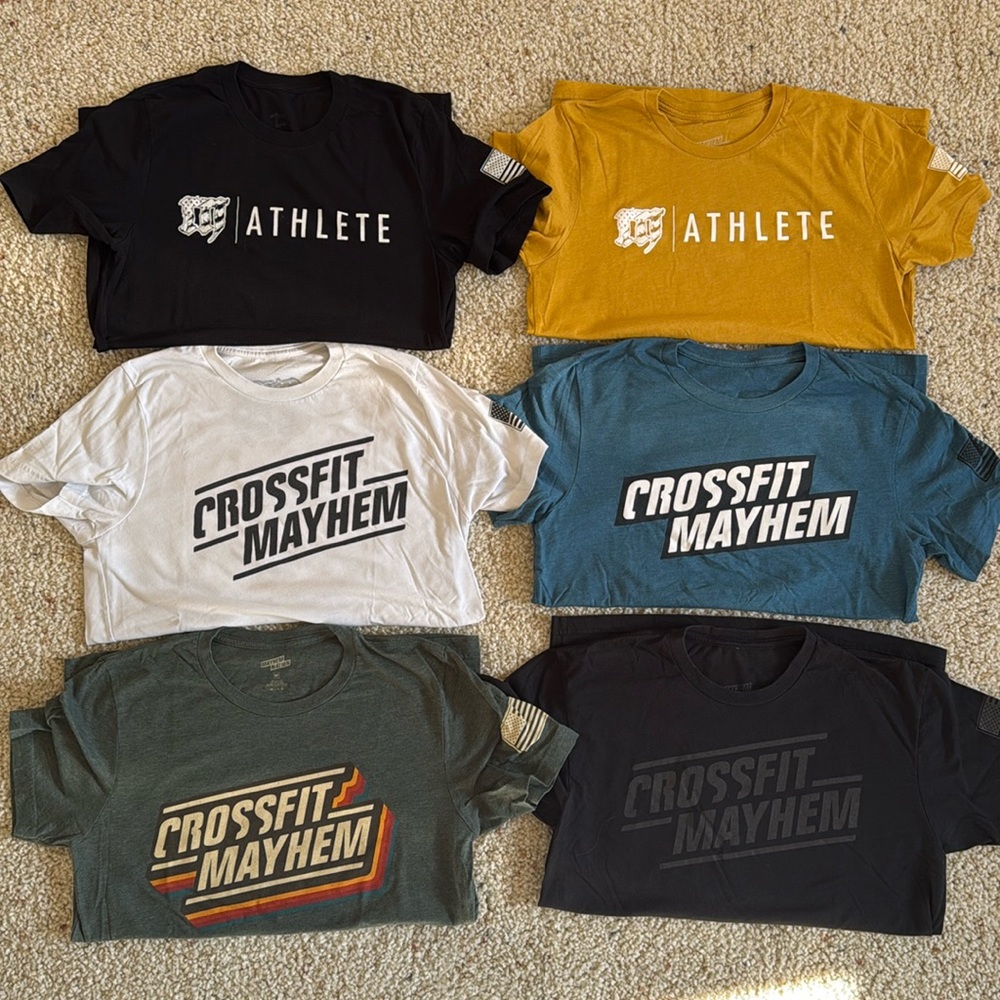 Bundle: 6 CrossFit Mayhem TShirts